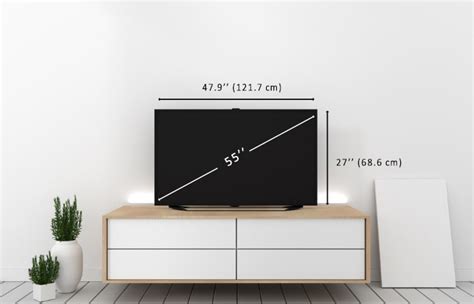 55インチ テレビ 大きさ：宇宙の果てまで届く映像体験